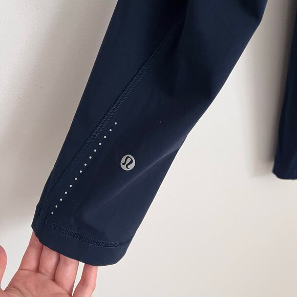 Lululemon Mineral Blue Swift Speed High-Rise Crop 21" Size 4 - Picture 4 of 8